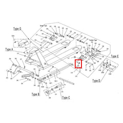 AC25 Nylon Exit Roller AC218