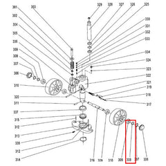 AC25 Pallet Truck Shim AC308