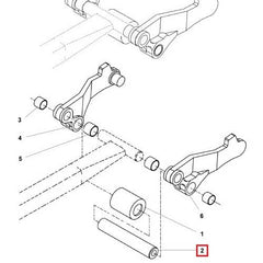 Jungheinrich AM2200 Exit Roller Axle 50052960