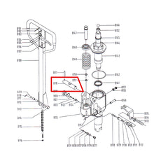 BF Handle Pivot Axle B118