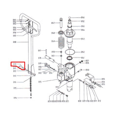 BF Handle Shaft 12x60mm B109
