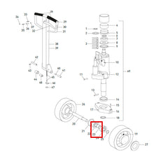 BT Rolatruc Bush/Distance Cap/Spacer 161637