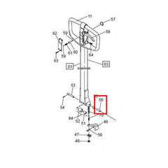 BT Rolatruc Handle Axle BT47931
