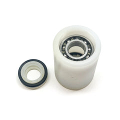 BT Rolatruc L2000 Low Profile Tandem White Nylon Load Roller (D55x75mm)