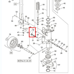 BT Rolatruc LHM200ST Hexagon M12 Screw 176223