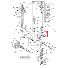 BT Rolatruc LHM200ST/LHM200STU Screw BT179381
