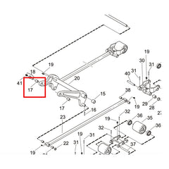BT Rolatruc Tube Bronze Bushing With Collar 179335