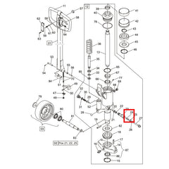 BT Toyota LHM200ST Spring BT47071