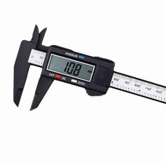 6” LCD Digital Vernier Caliper Micrometer Measure Tool Gauge Ruler 150mm Black