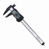 6” LCD Digital Vernier Caliper Micrometer Measure Tool Gauge Ruler 150mm Black