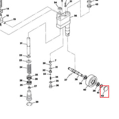 Crown PTH/PTH50 Steer Wheel Hub Dust Cap CR44437
