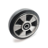 D180x50mm Rubber & Aluminium steer wheel