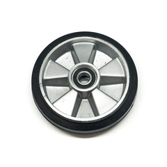 D200x50mm Rubber & Aluminium Steer Wheel
