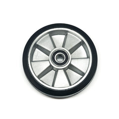 D200x50mm Rubber & Aluminium Steer Wheel