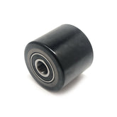 D70x60mm Black PU & Steel Core Tandem Load Roller inc. 20mm bearings