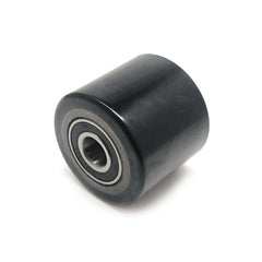 D70x60mm Black PU & Steel Core Tandem Load Roller inc. 20mm bearings