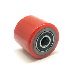 D80x70mm Red PU & Steel Core Tandem Load Roller