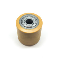 D80x80mm LOW NOISE Vulkollan & Steel Core Load Roller inc. 20mm bearings