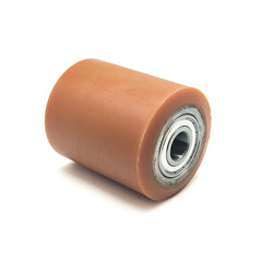 D82x100mm LOW NOISE Vulkollan & Steel Core Tandem Load Roller inc. 20mm bearings