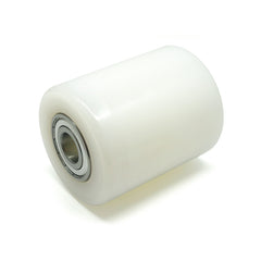 D82x100mm White Nylon Load Roller including 20mm bearings