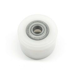 D82x60mm White Nylon Load Roller inc. 20mm bearings