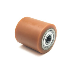 D82x90mm LOW NOISE Vulkollan & Steel Core Tandem Load Roller inc. 20mm bearings