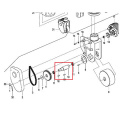 Drive Wheel Shaft 1113-210005-00 / 11313320500 (Before October 2018)