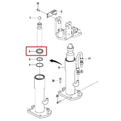 EP Equipment EPL1532 U-ring 1113-41003X-E0
