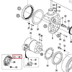 EP Equipment Motor Brush 1115-250001-00