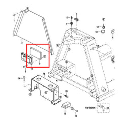 EP Equipment Radiator 1115-510005-0A