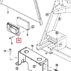 EPL1531 Curtis Controller 1115-510004-00-M0
