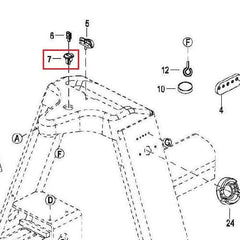 EPL1531 Key Assembly 1113-500100-H0