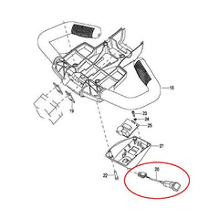 EPT18-EHJ Key Switch 1115-520019-0A