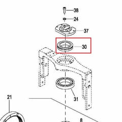 EP Equipment Thrust Bearing 0000-001230-00