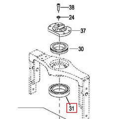 EP Equipment Thrust Bearing 0000-001231-00