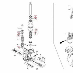 EP Equipment HPL152 Seal Kit 1128-ZZG-0A