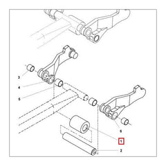Jungheinrich/MIC AM22/TM22/AM2200 Exit Roller 51025613