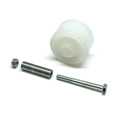 Logitrans White Nylon Entry Roller Wheel Kit 105022