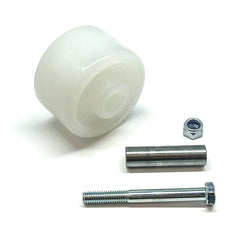 Logitrans White Nylon Entry Roller Wheel Kit 105022