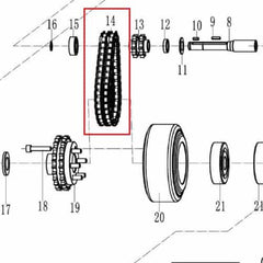 LEMP20M Chain 27-200-012-10