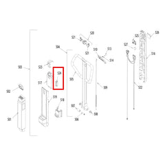 Pramac Agile Steering Lever Frame G0P911