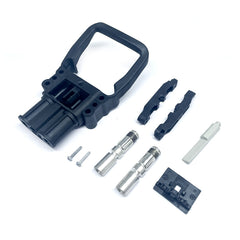 REMA Connector DIN 160A - 50mm² Socket Female Connector + Handle (Black) 75017-01