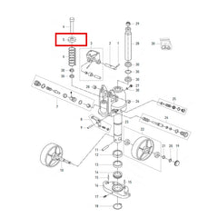 DF Pressure Return Spring Cap