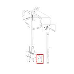 Total Lifter TRP0003 Handle Axle Pin 103x20mm