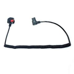 UK Charging Power Lead Coiled (90 degree angle) 1115-500006-30