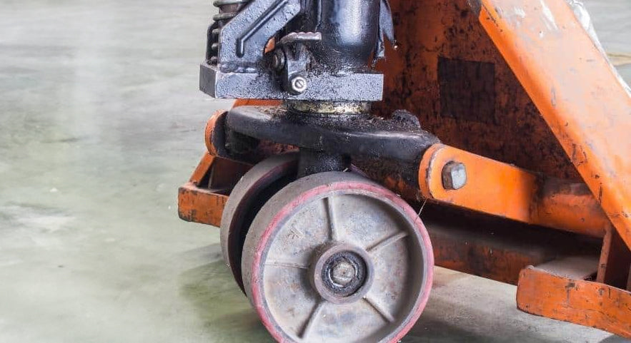 Signs of wear, is it time to replace my pallet truck wheels?