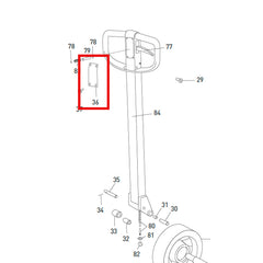 BT Rolatruc L23/LHM230 Handle Cover Cap BT173753