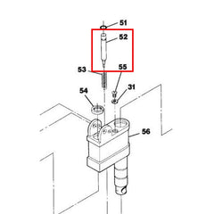 Crown PTH50 (Old Version–up to Serial Number: 7-512500) Release Piston CR44455