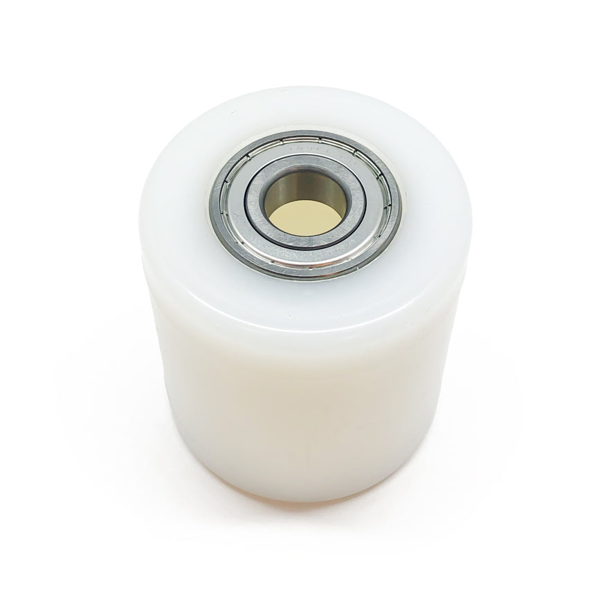 D82x90mm White Nylon Load Roller inc. 20mm bearings – PalletTruckParts