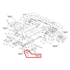 Noblelift AC Push Pull Rod Clevis 209 (Type C)